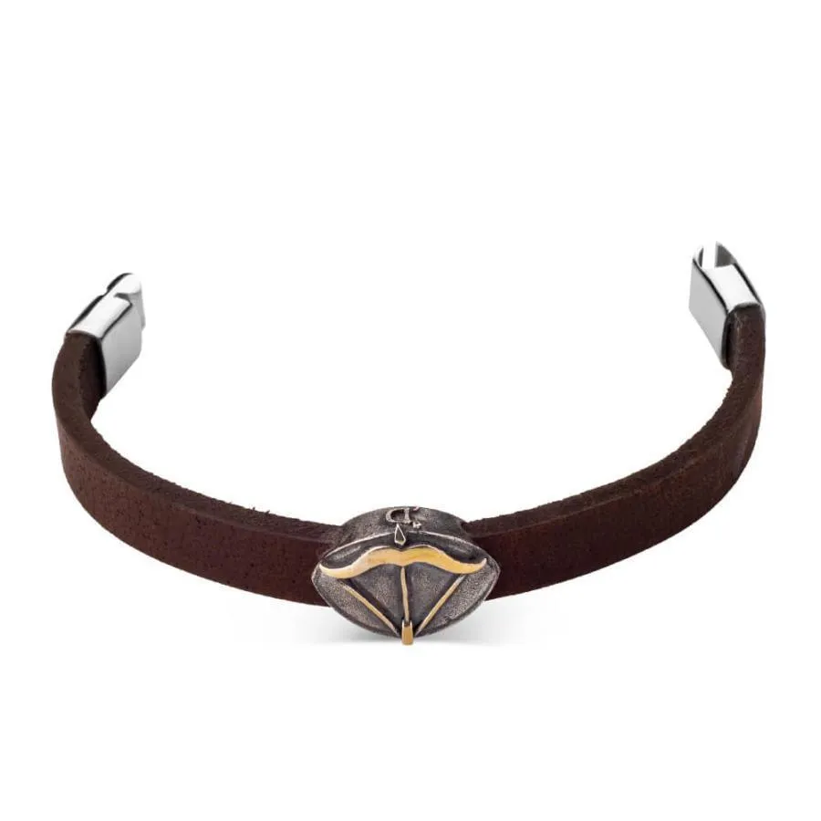 Resurrection Ertugrul Bow and Arrow Model Leather Bracelet