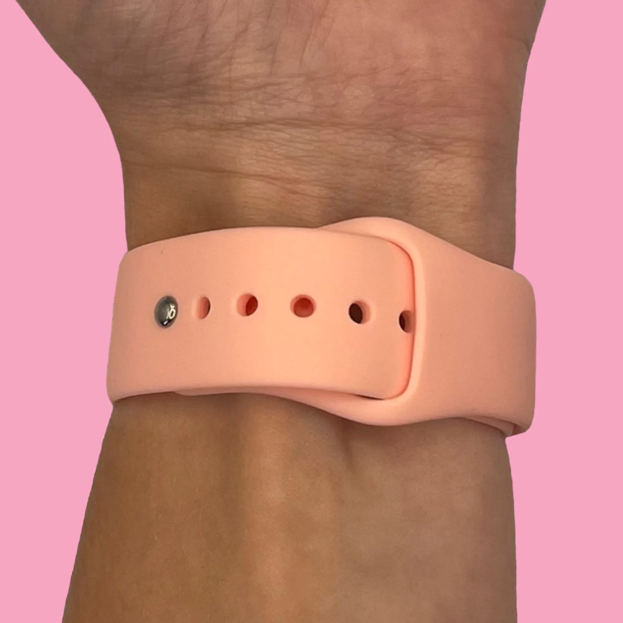 Silicone Button Style Watch Straps Compatible with Nixon 22mm Range