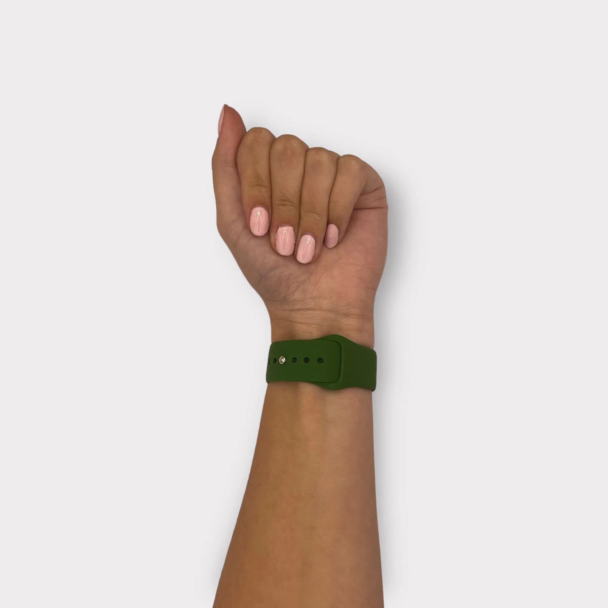 Silicone Button Style Watch Straps Compatible with Withings Move & Move ECG
