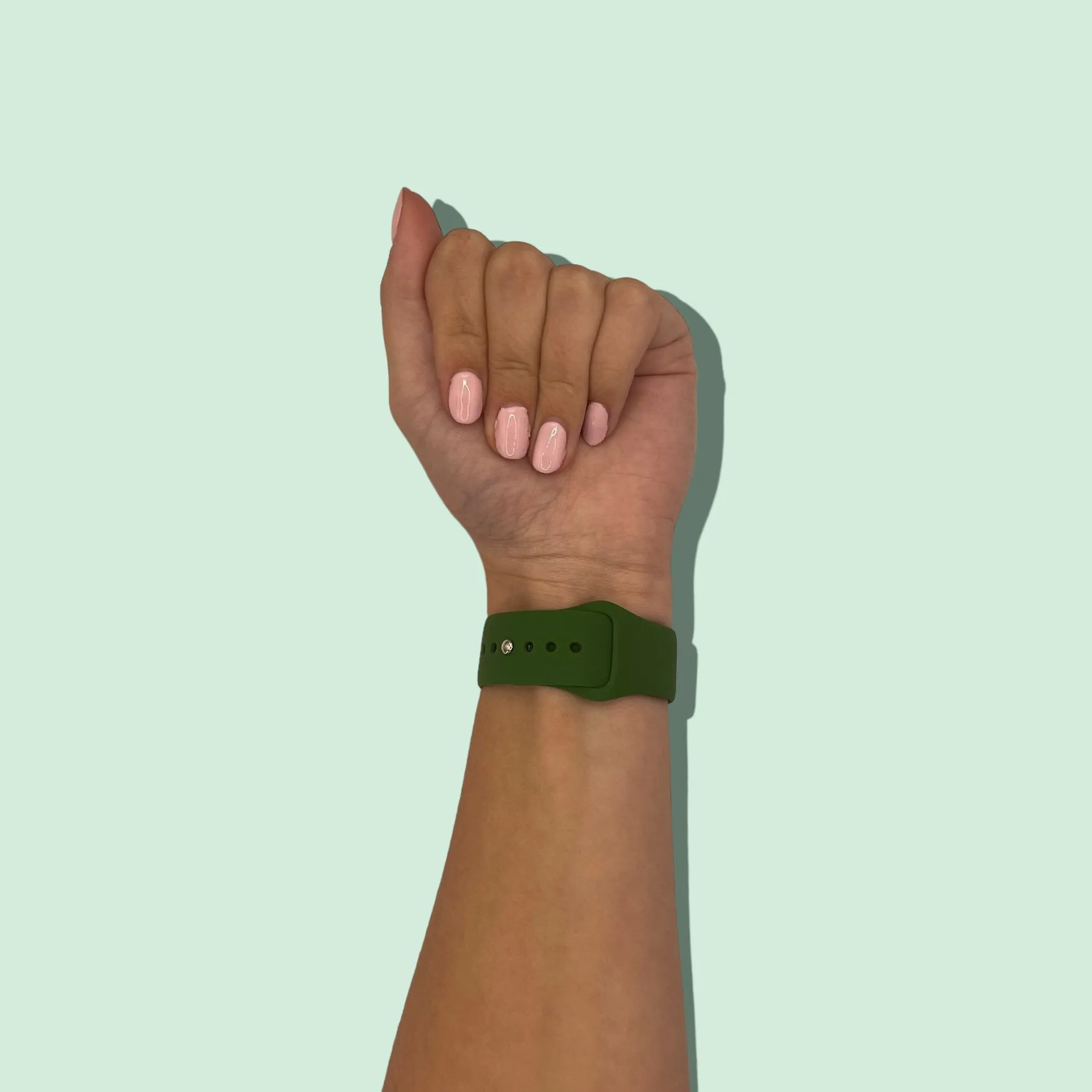 Silicone Button Style Watch Straps Compatible with Withings Move & Move ECG