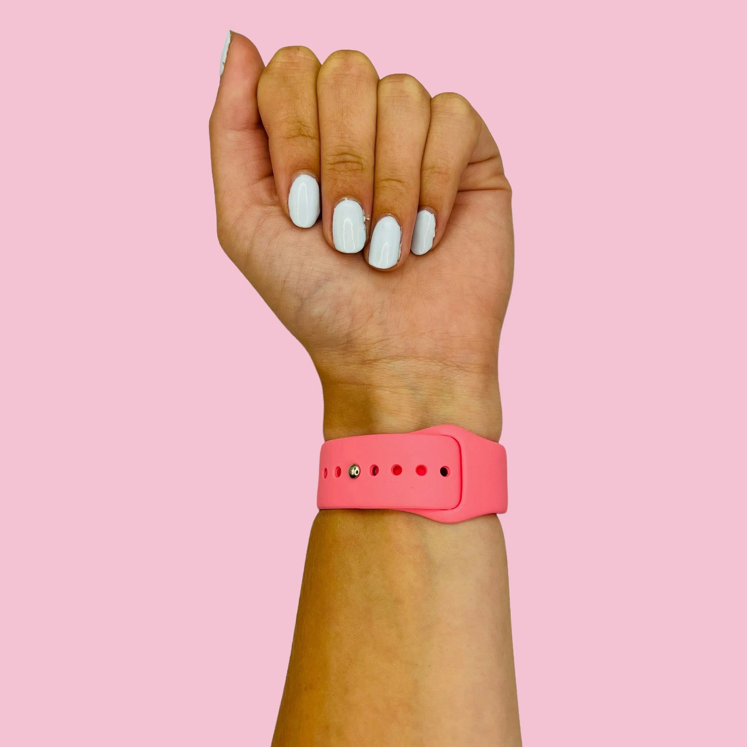 Silicone Button Style Watch Straps Compatible with Withings Move & Move ECG