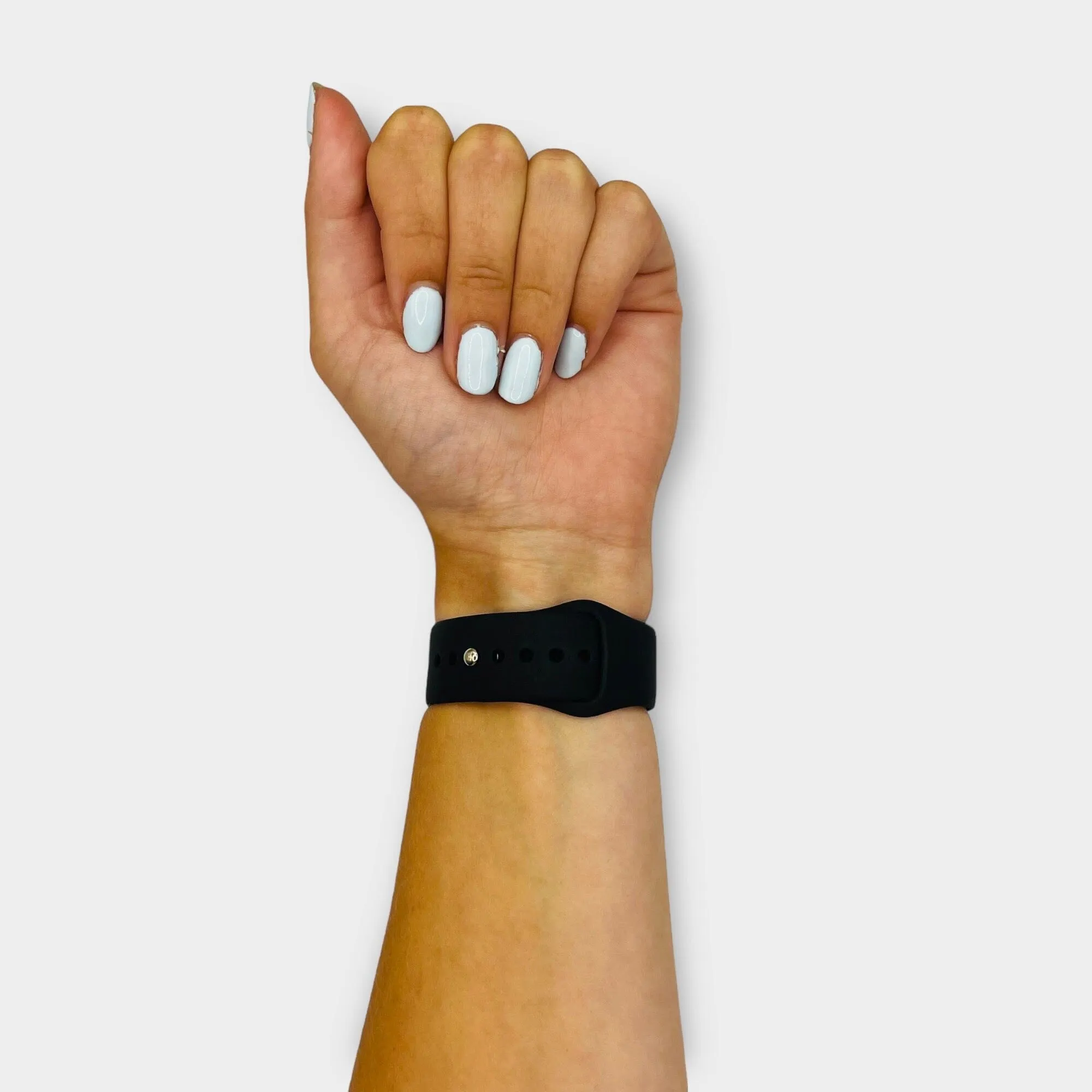 Silicone Button Style Watch Straps Compatible with Withings Move & Move ECG