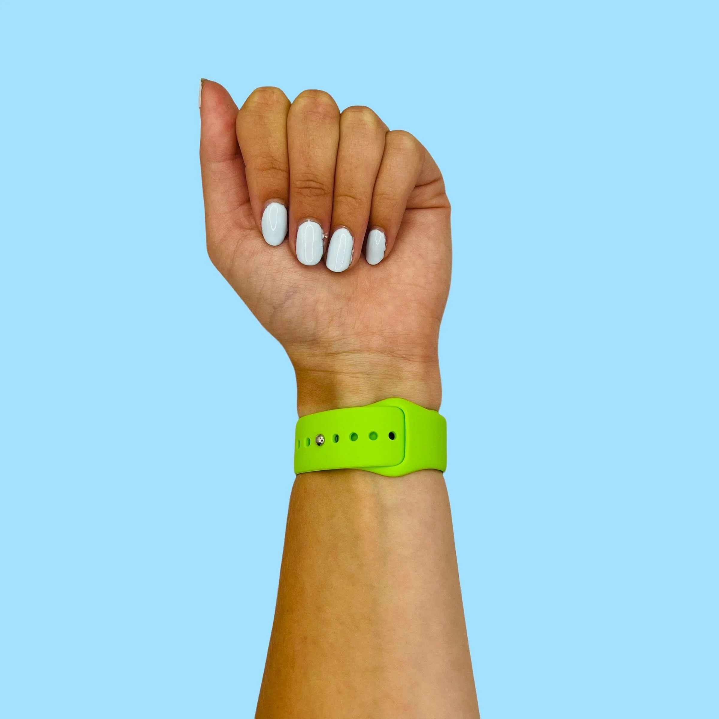 Silicone Button Style Watch Straps Compatible with Withings Move & Move ECG