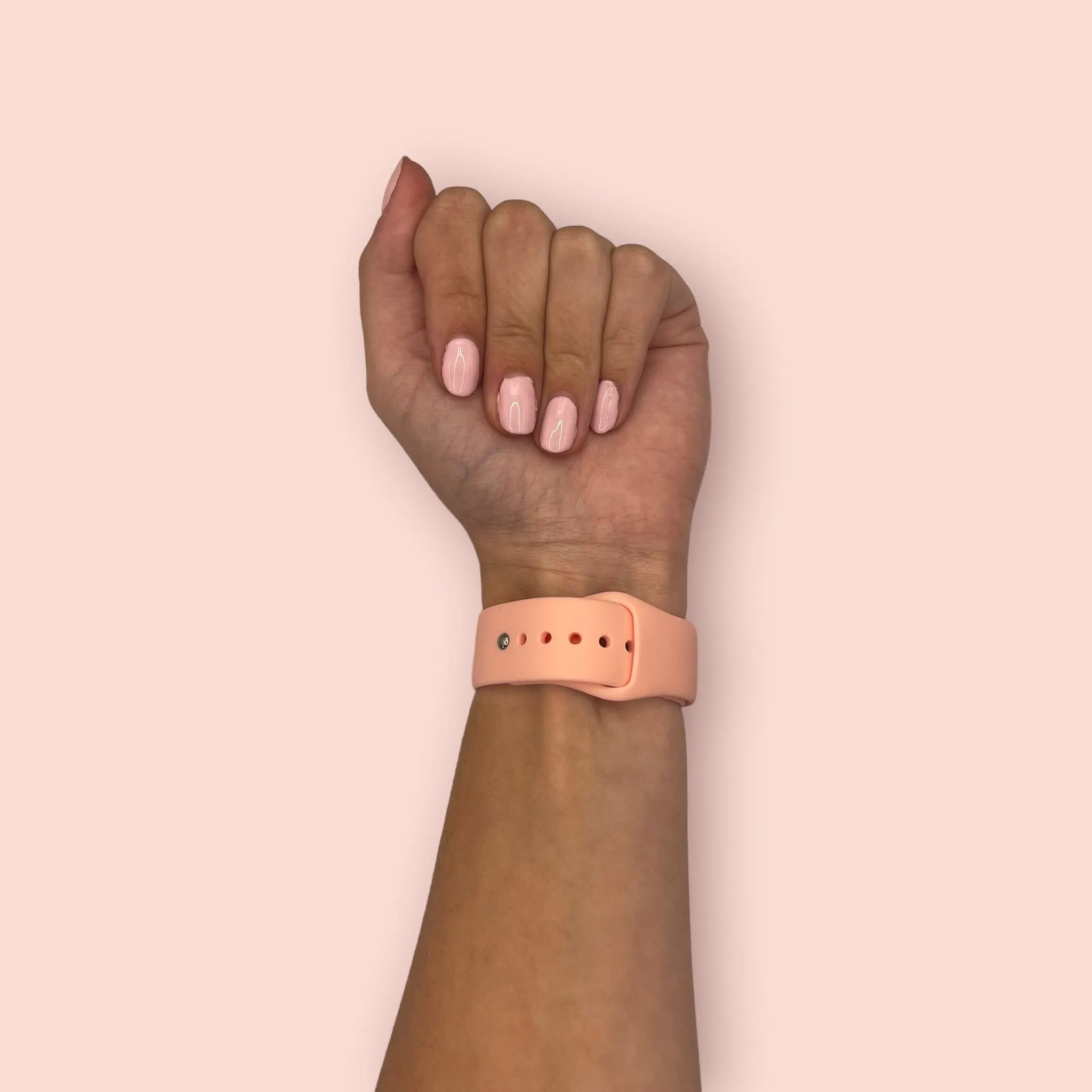 Silicone Button Style Watch Straps Compatible with Withings Move & Move ECG