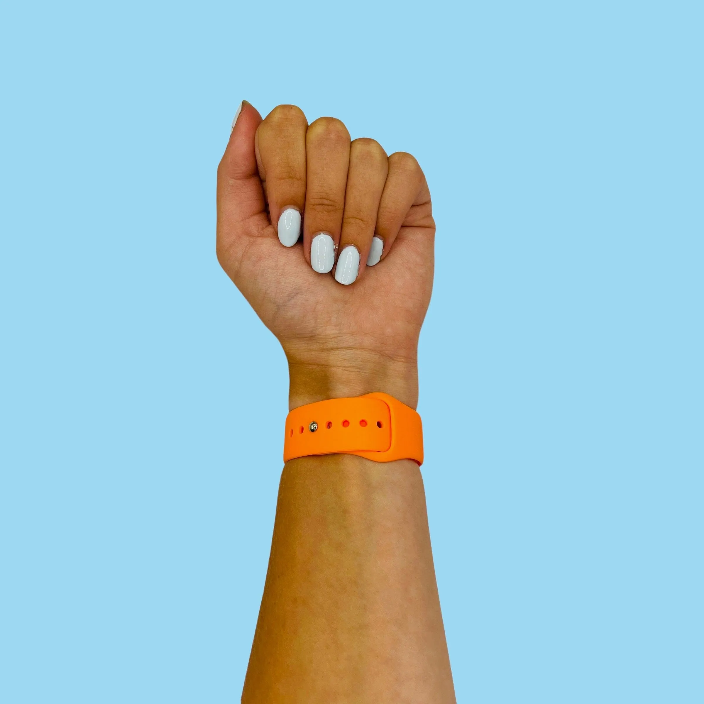 Silicone Button Style Watch Straps Compatible with Withings Move & Move ECG