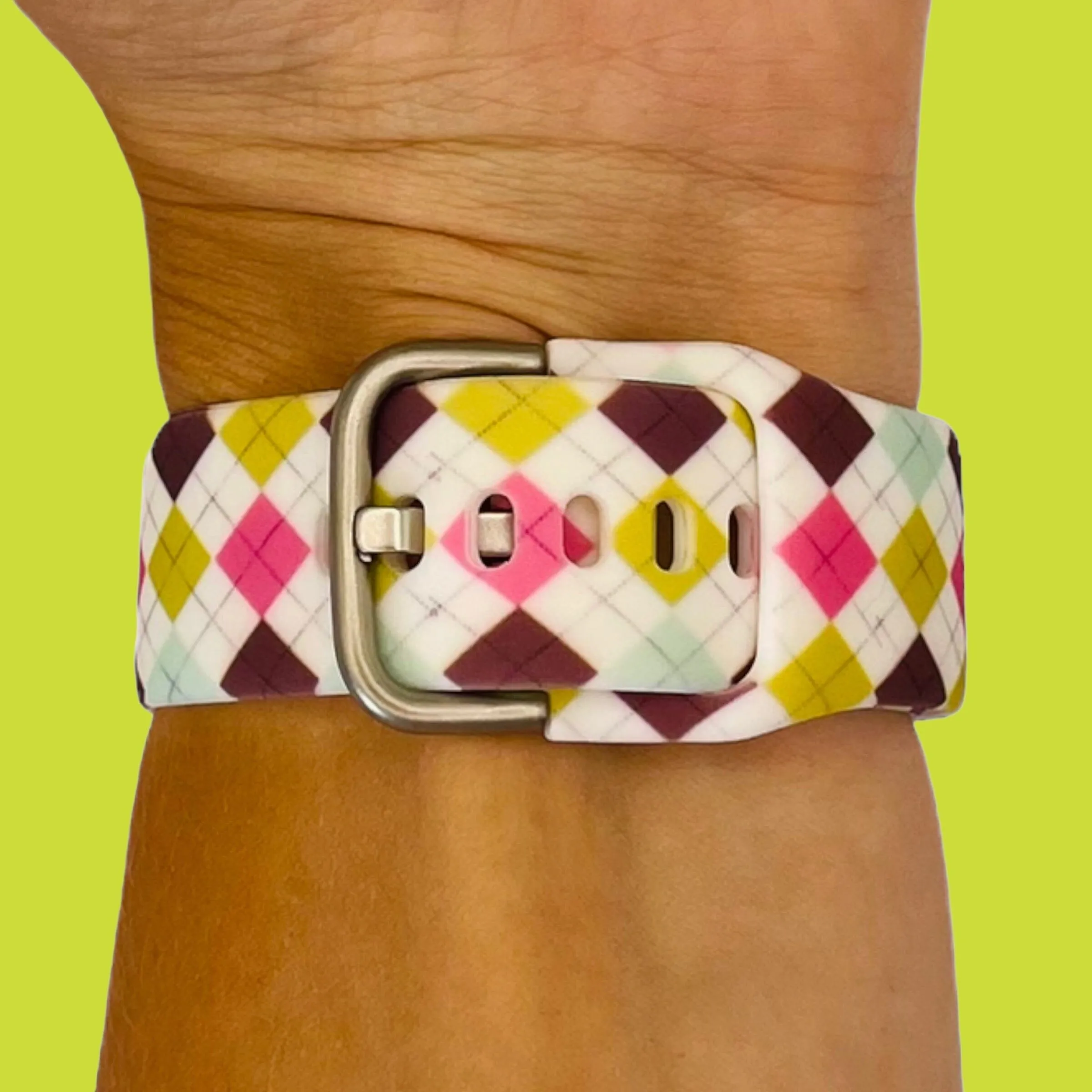 Silicone Pattern Watch Straps compatible with the Polar Vantage V3