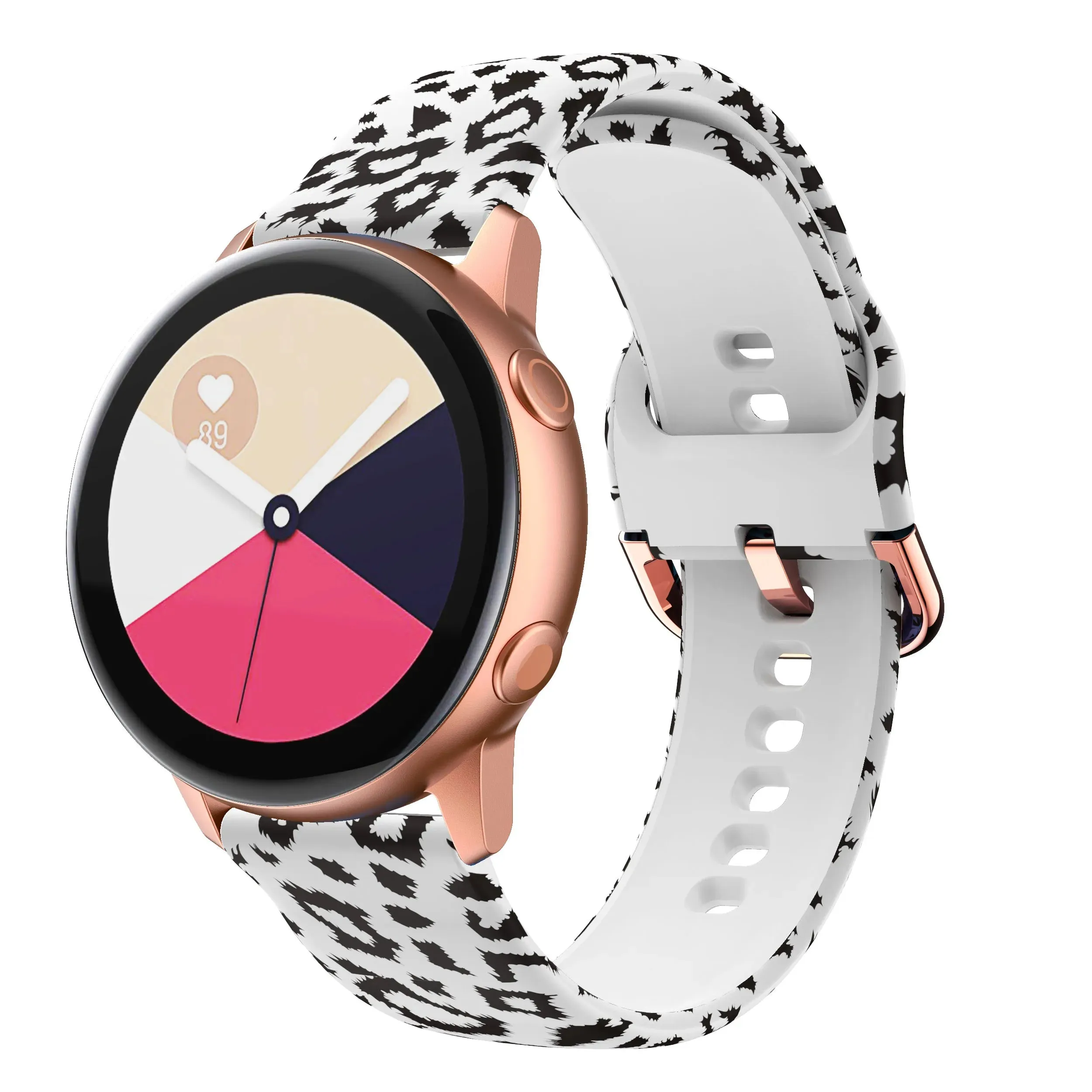Silicone Pattern Watch Straps compatible with the Samsung Galaxy Watch 46mm