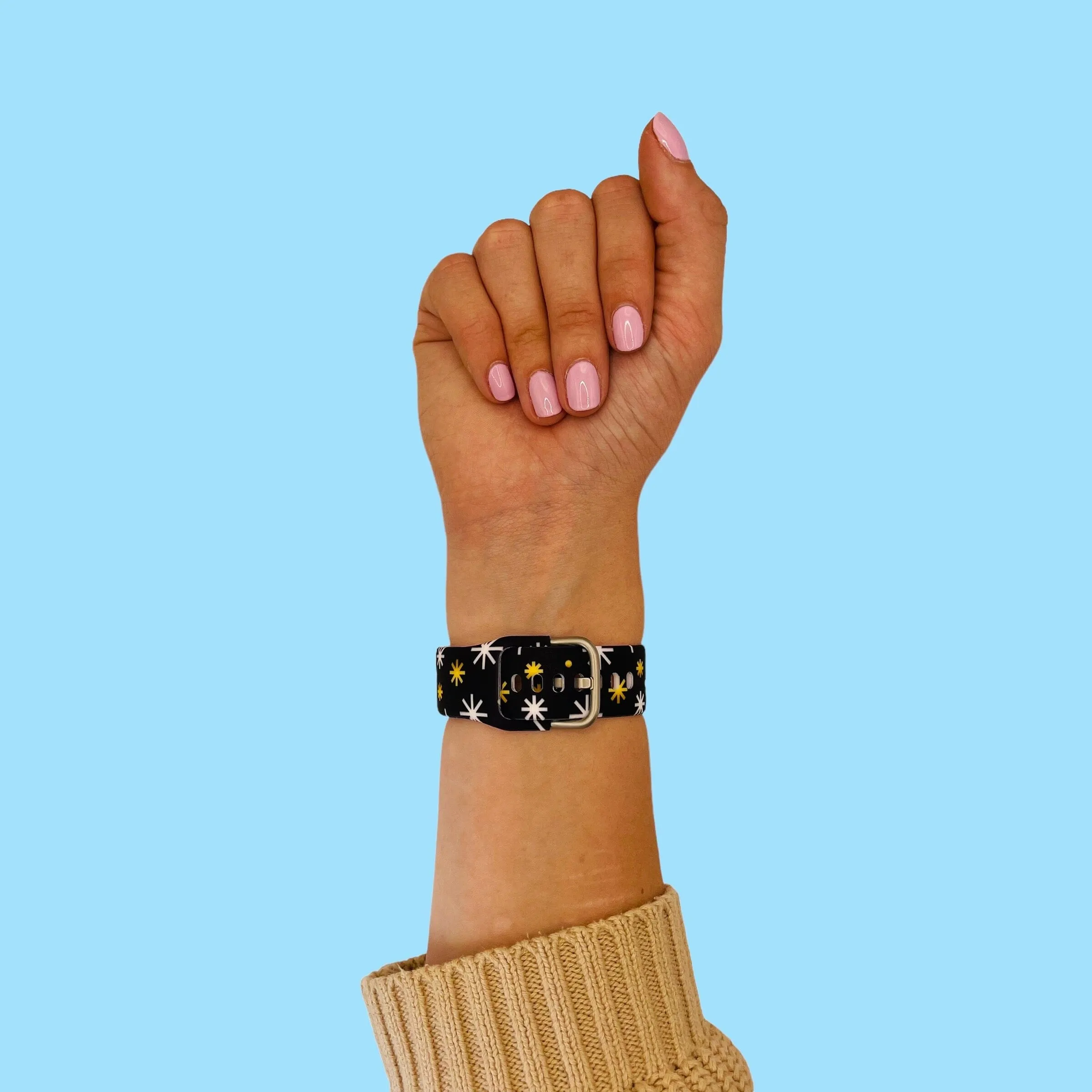 Silicone Pattern Watch Straps compatible with the Samsung Galaxy Watch 46mm