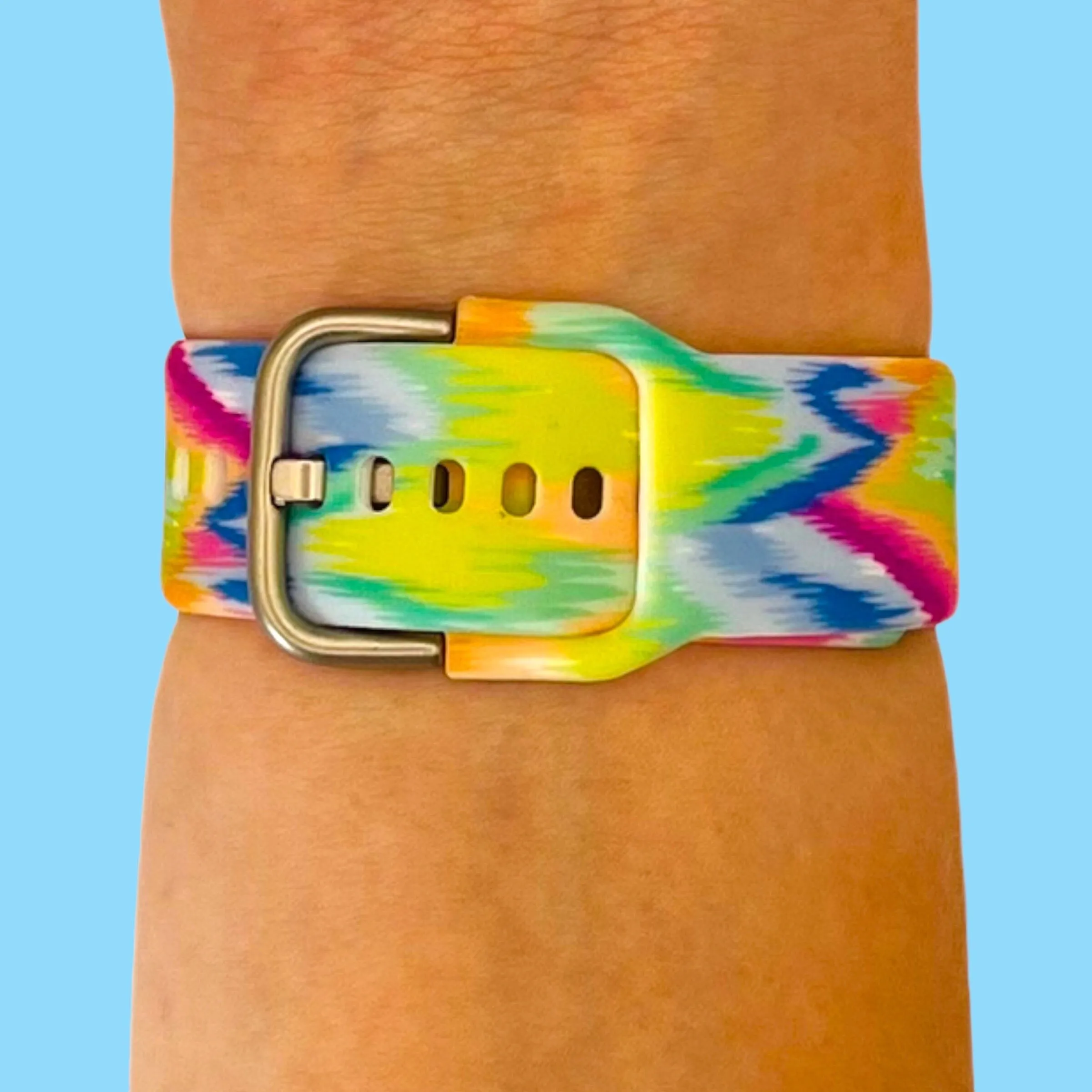 Silicone Pattern Watch Straps compatible with the Samsung Galaxy Watch 46mm
