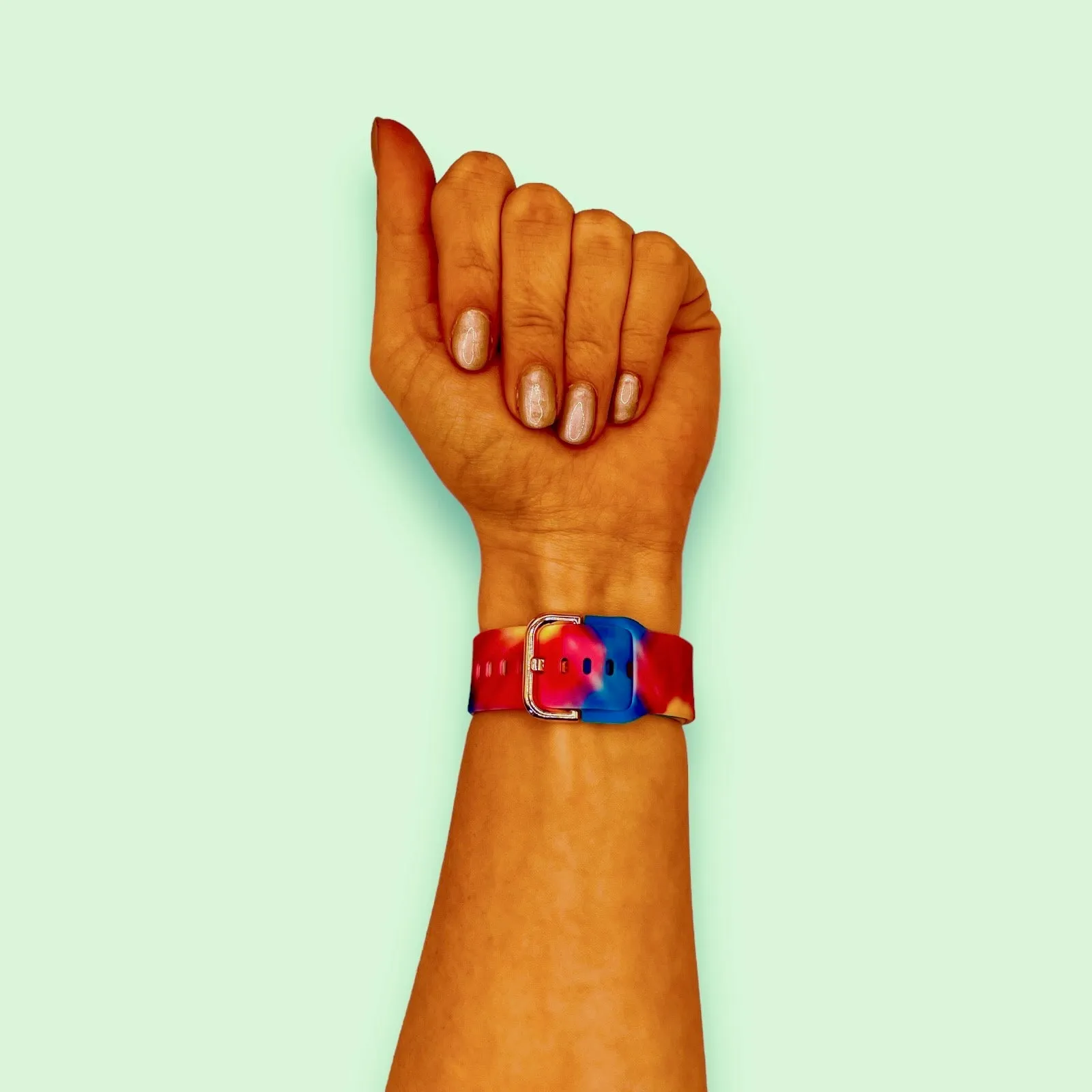 Silicone Pattern Watch Straps compatible with the Shinola 22mm Range