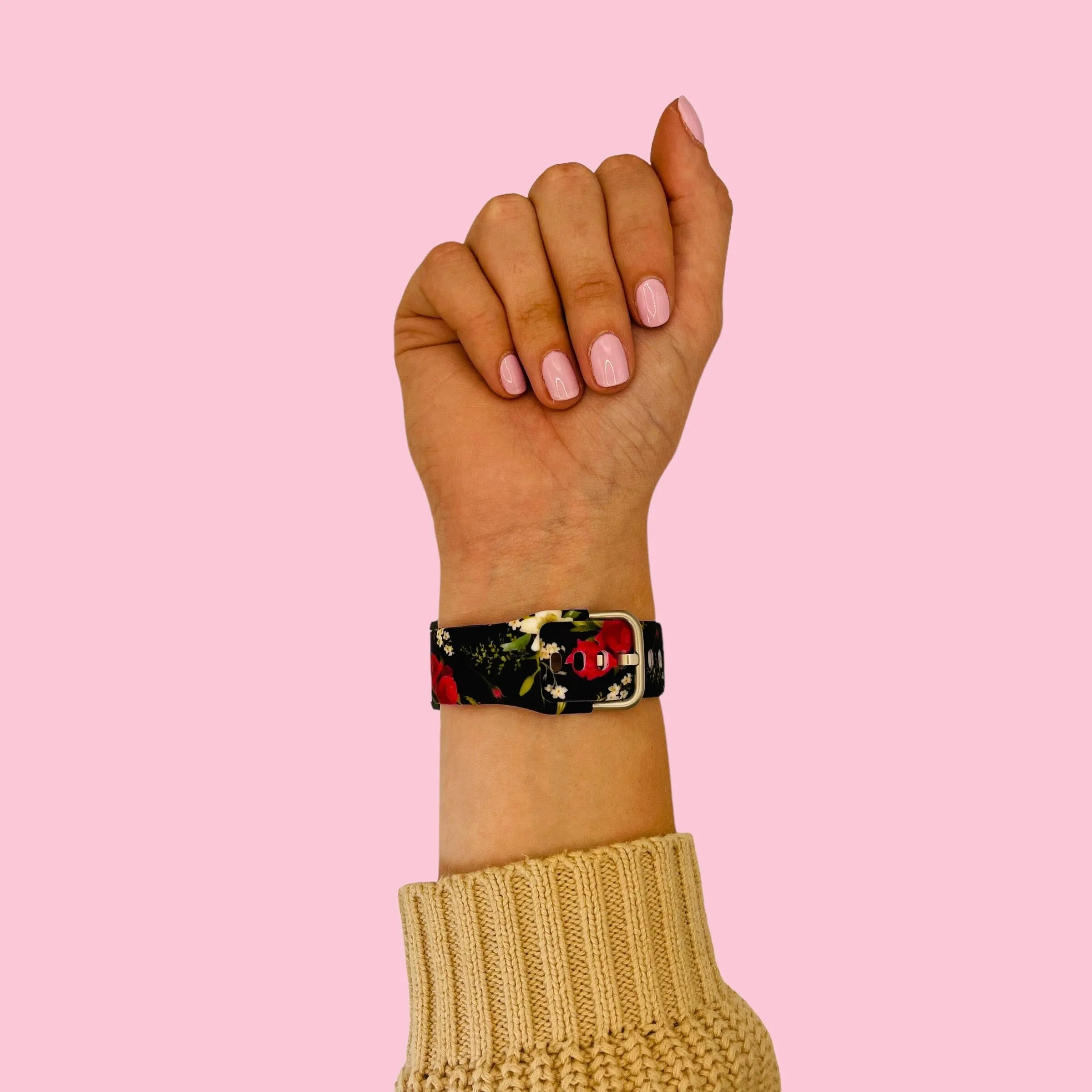 Silicone Pattern Watch Straps compatible with the Shinola 22mm Range