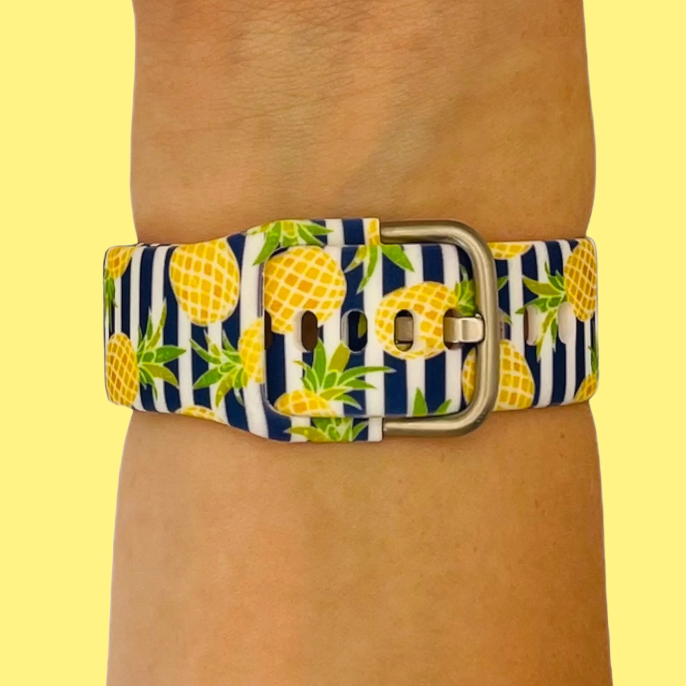 Silicone Pattern Watch Straps compatible with the Shinola 22mm Range