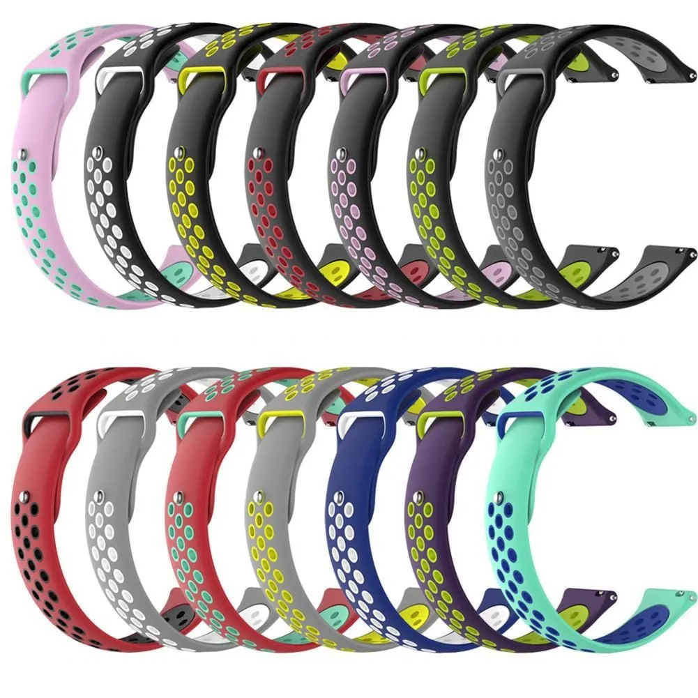Silicone Sports Straps Compatible with the Withings ScanWatch Horizon