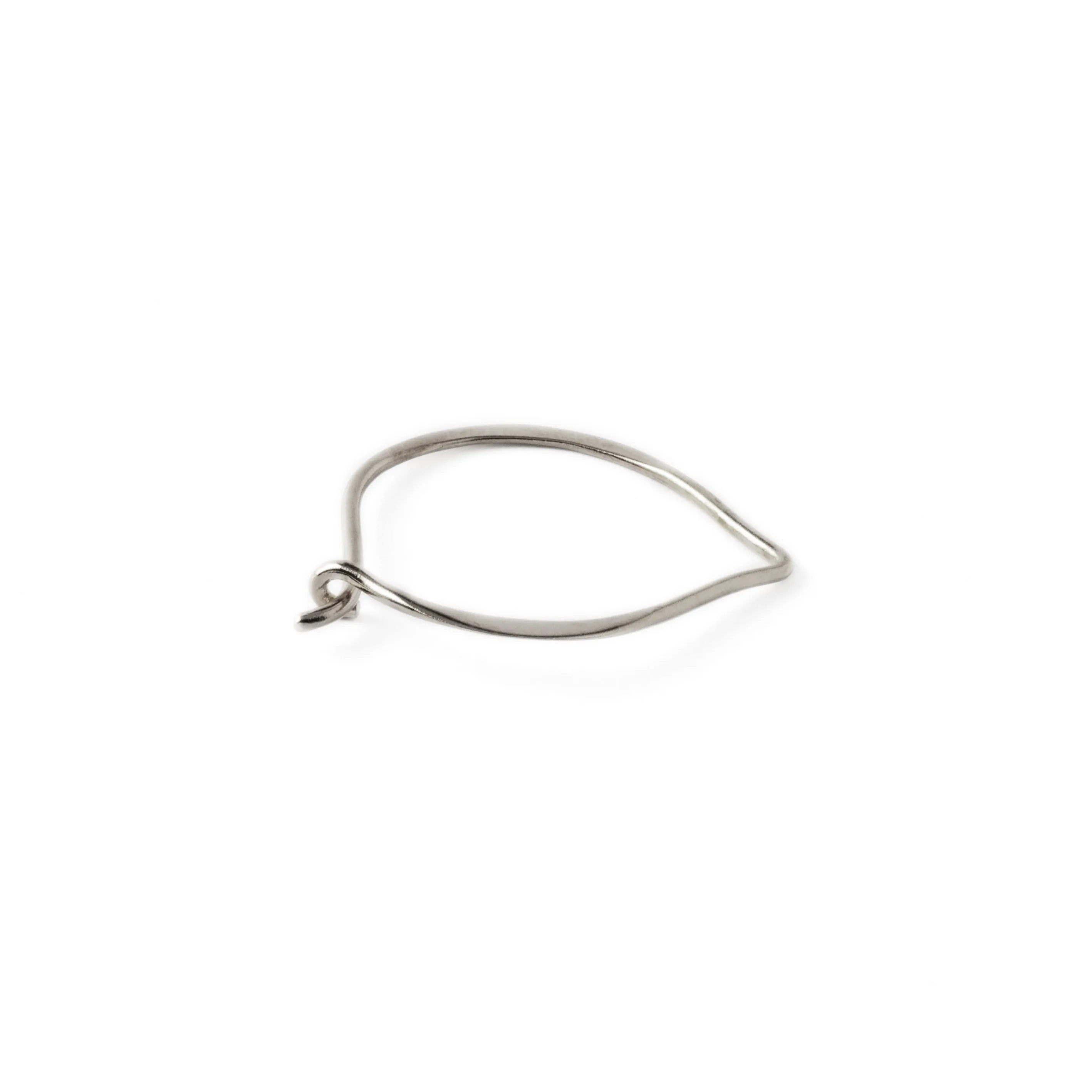 Silver Marrakesh Hoop Earrings