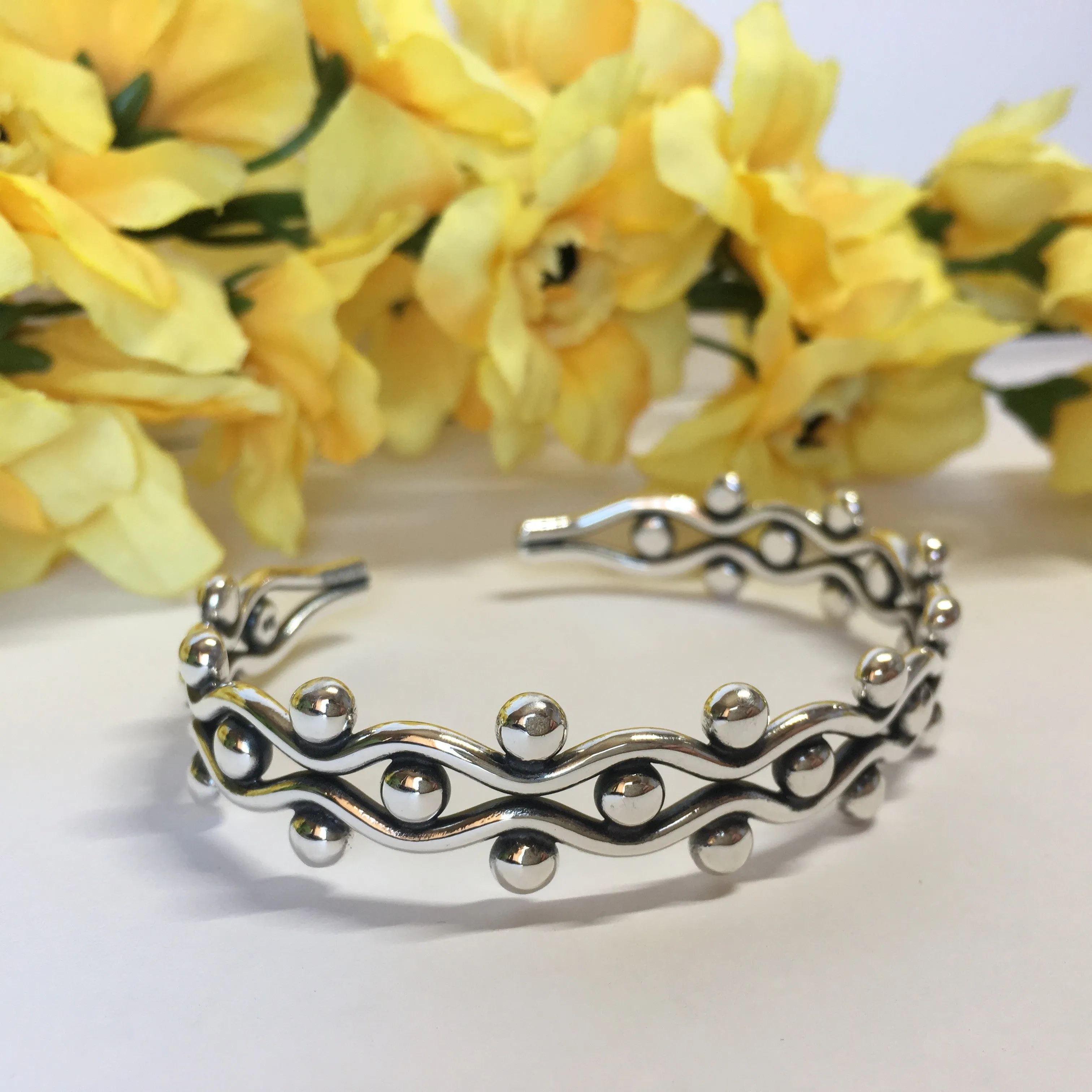 Silver River Bangle- SBGL819
