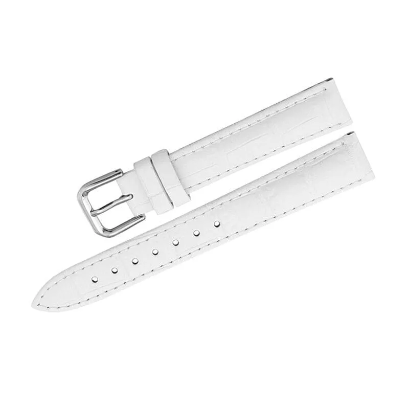 Snakeskin Leather Watch Straps Compatible with the Ticwatch C2 Rose Gold & C2  Rose Gold
