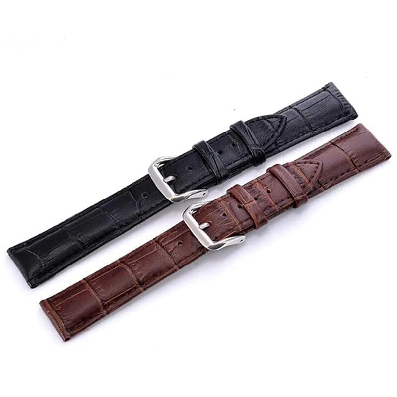 Snakeskin Leather Watch Straps Compatible with the Ticwatch C2 Rose Gold & C2  Rose Gold