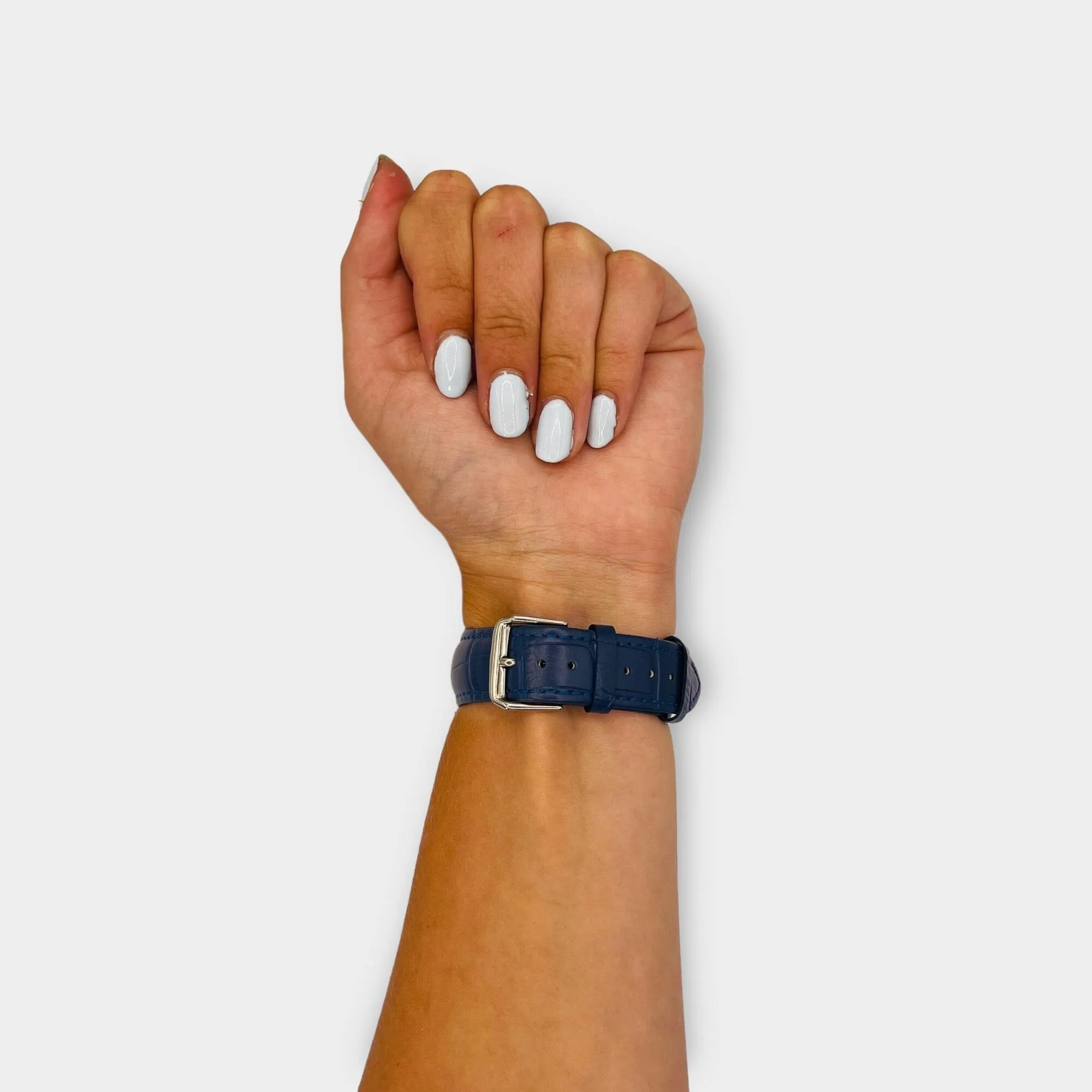 Snakeskin Leather Watch Straps Compatible with the Ticwatch C2 Rose Gold & C2  Rose Gold
