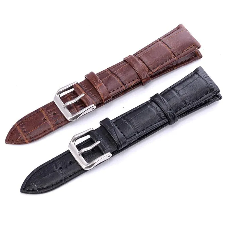 Snakeskin Leather Watch Straps Compatible with the Ticwatch C2 Rose Gold & C2  Rose Gold