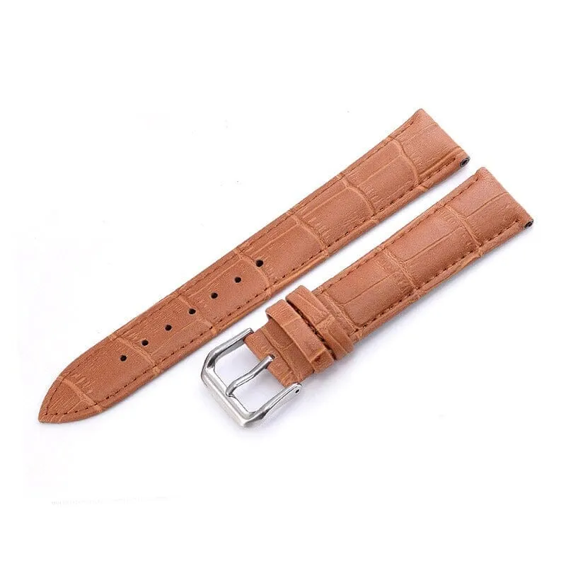 Snakeskin Leather Watch Straps Compatible with the Ticwatch C2 Rose Gold & C2  Rose Gold