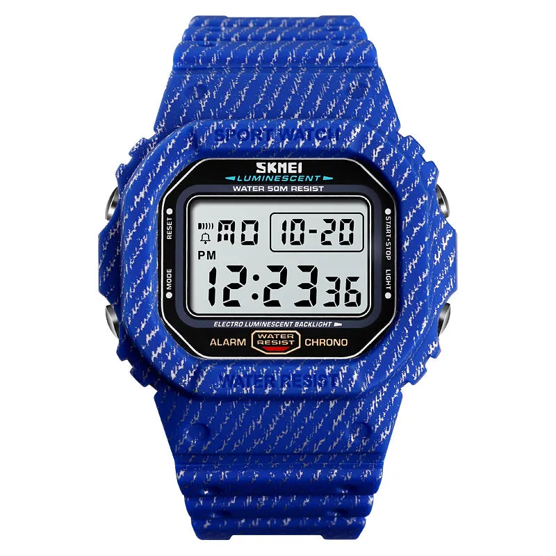 Sports trend square fashion watch W2314871