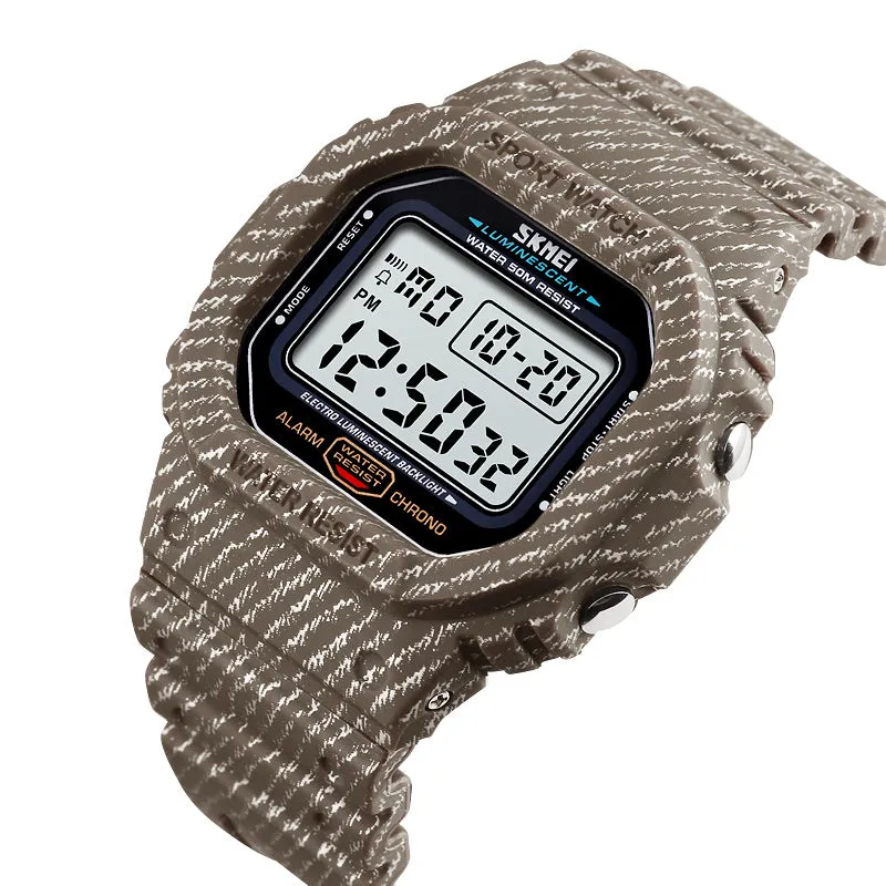 Sports trend square fashion watch W2314871