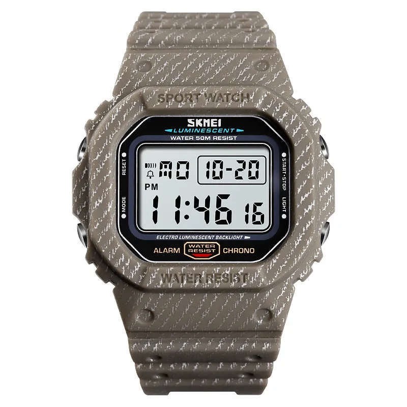 Sports trend square fashion watch W2314871