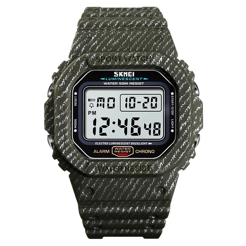 Sports trend square fashion watch W2314871