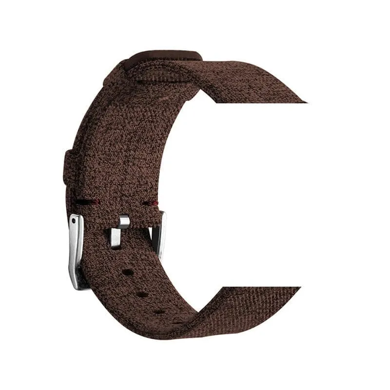 Stylish Canvas Watch Straps Compatible with Ticwatch C2 Rose Gold & C2  Rose Gold