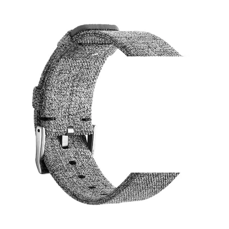 Stylish Canvas Watch Straps Compatible with Ticwatch C2 Rose Gold & C2  Rose Gold