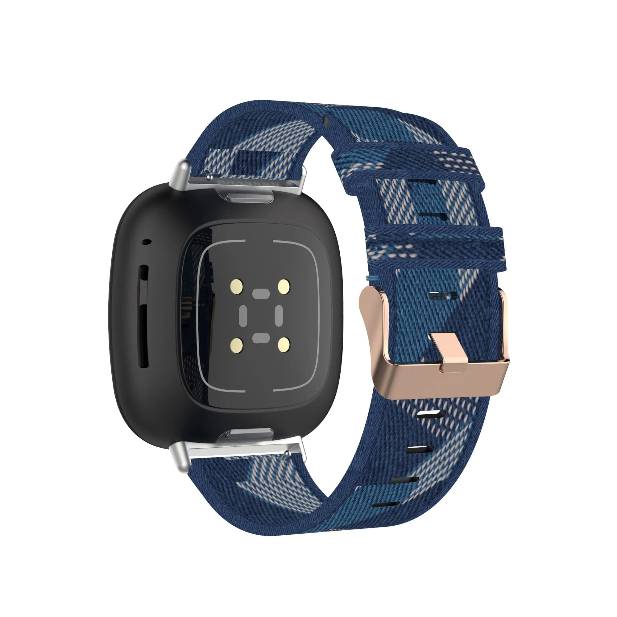 Stylish Canvas Watch Straps Compatible with Ticwatch C2 Rose Gold & C2  Rose Gold