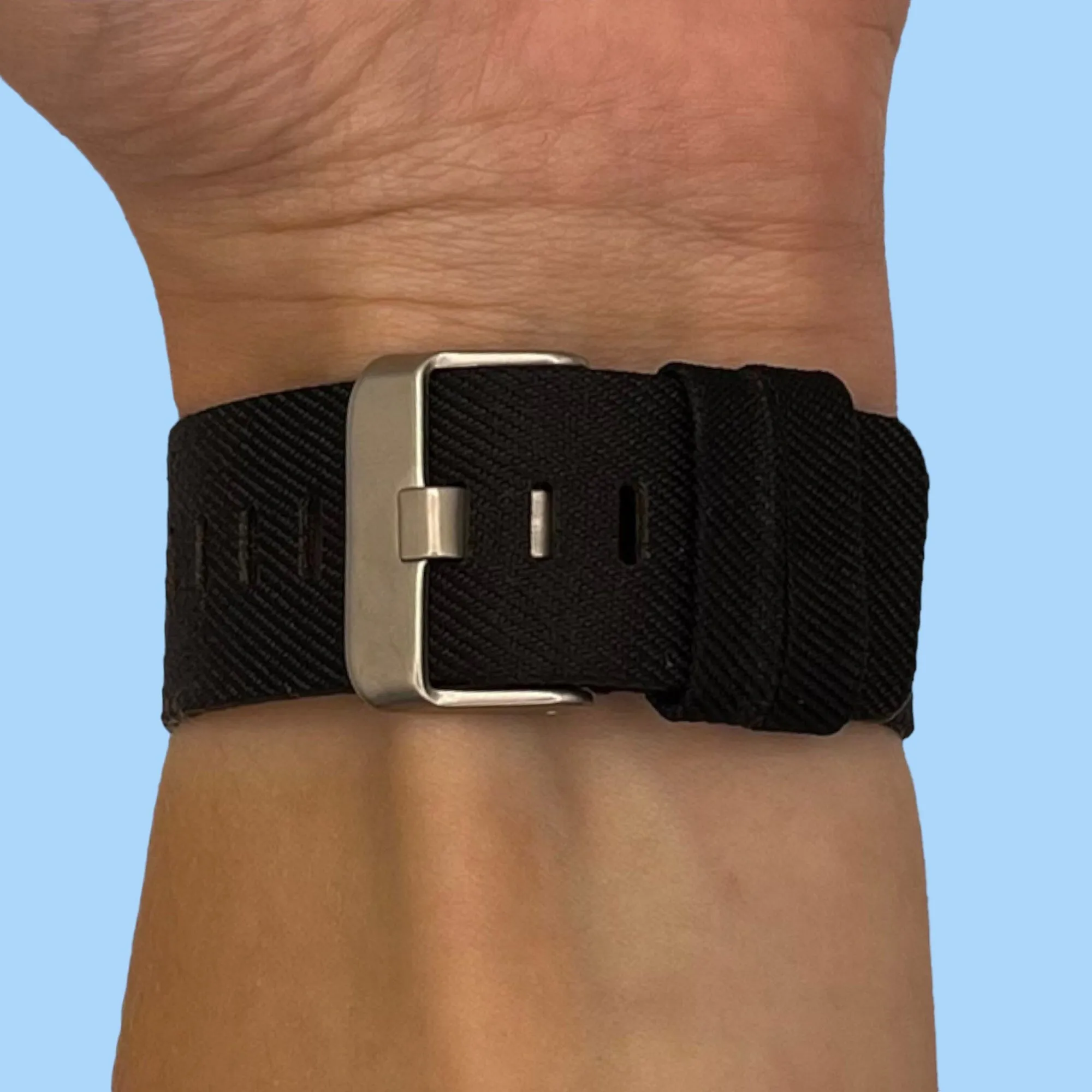 Stylish Canvas Watch Straps Compatible with Ticwatch C2 Rose Gold & C2  Rose Gold