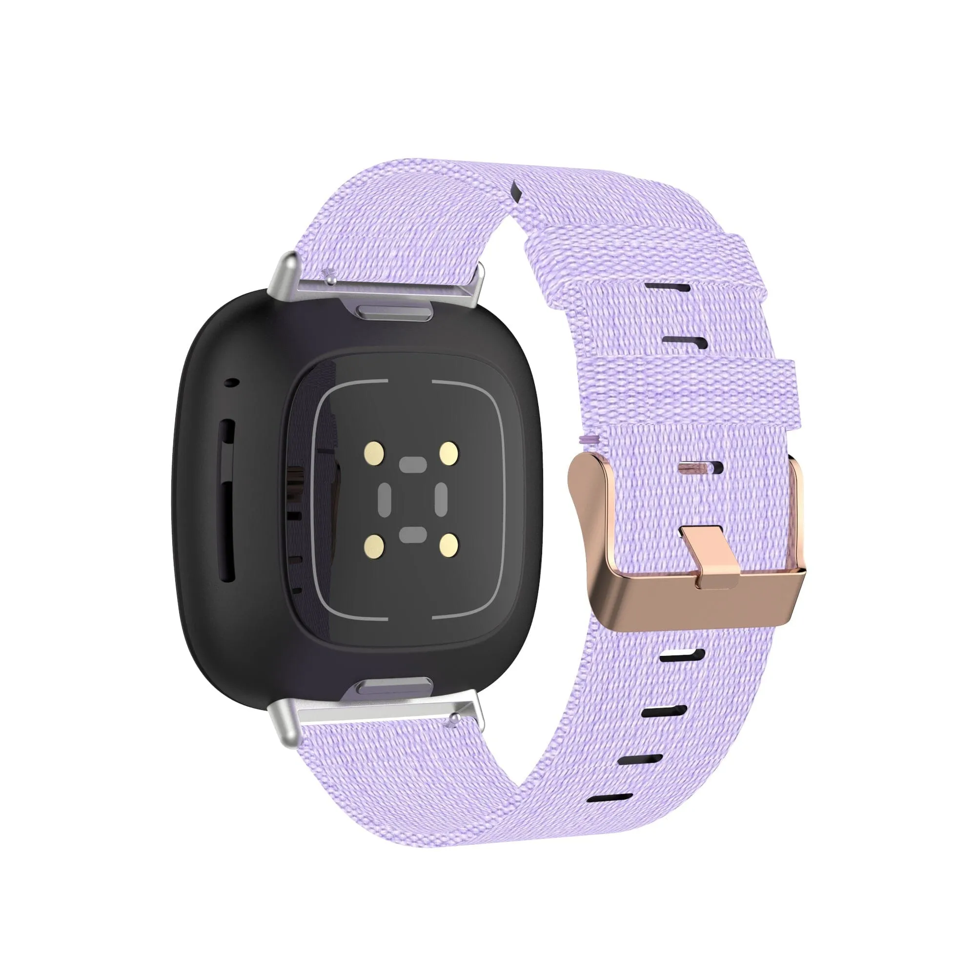 Stylish Canvas Watch Straps Compatible with Ticwatch C2 Rose Gold & C2  Rose Gold