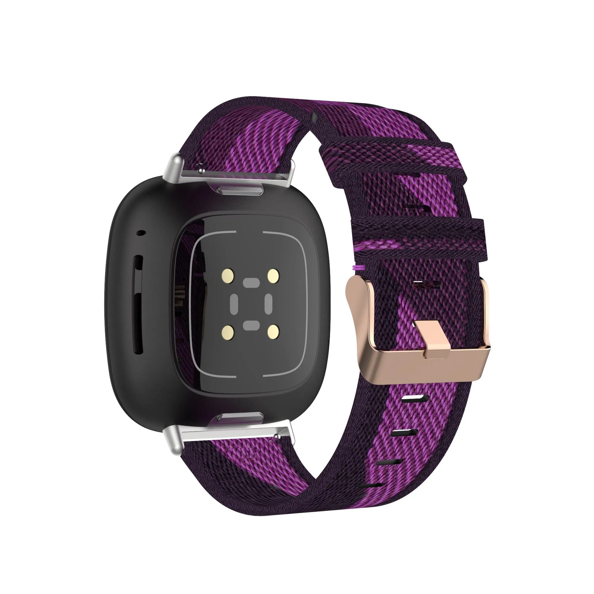 Stylish Canvas Watch Straps Compatible with Ticwatch C2 Rose Gold & C2  Rose Gold