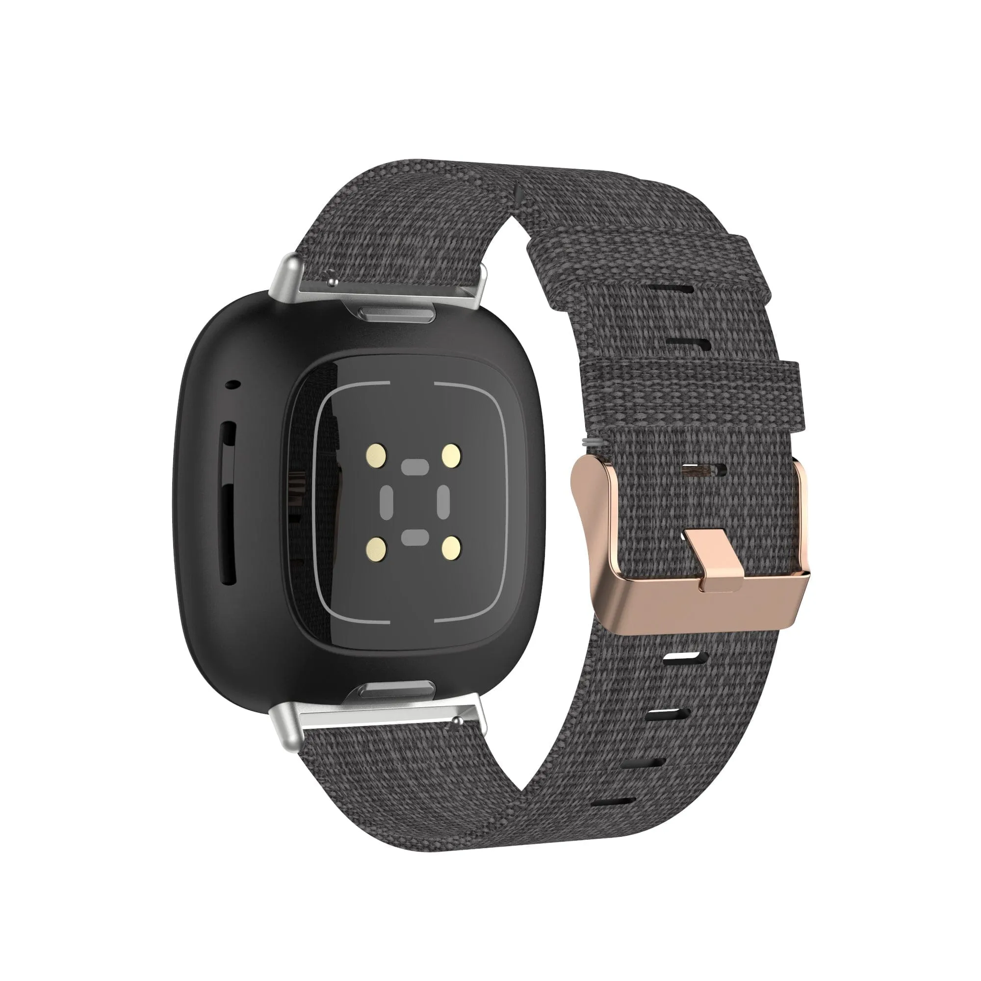 Stylish Canvas Watch Straps Compatible with Ticwatch C2 Rose Gold & C2  Rose Gold