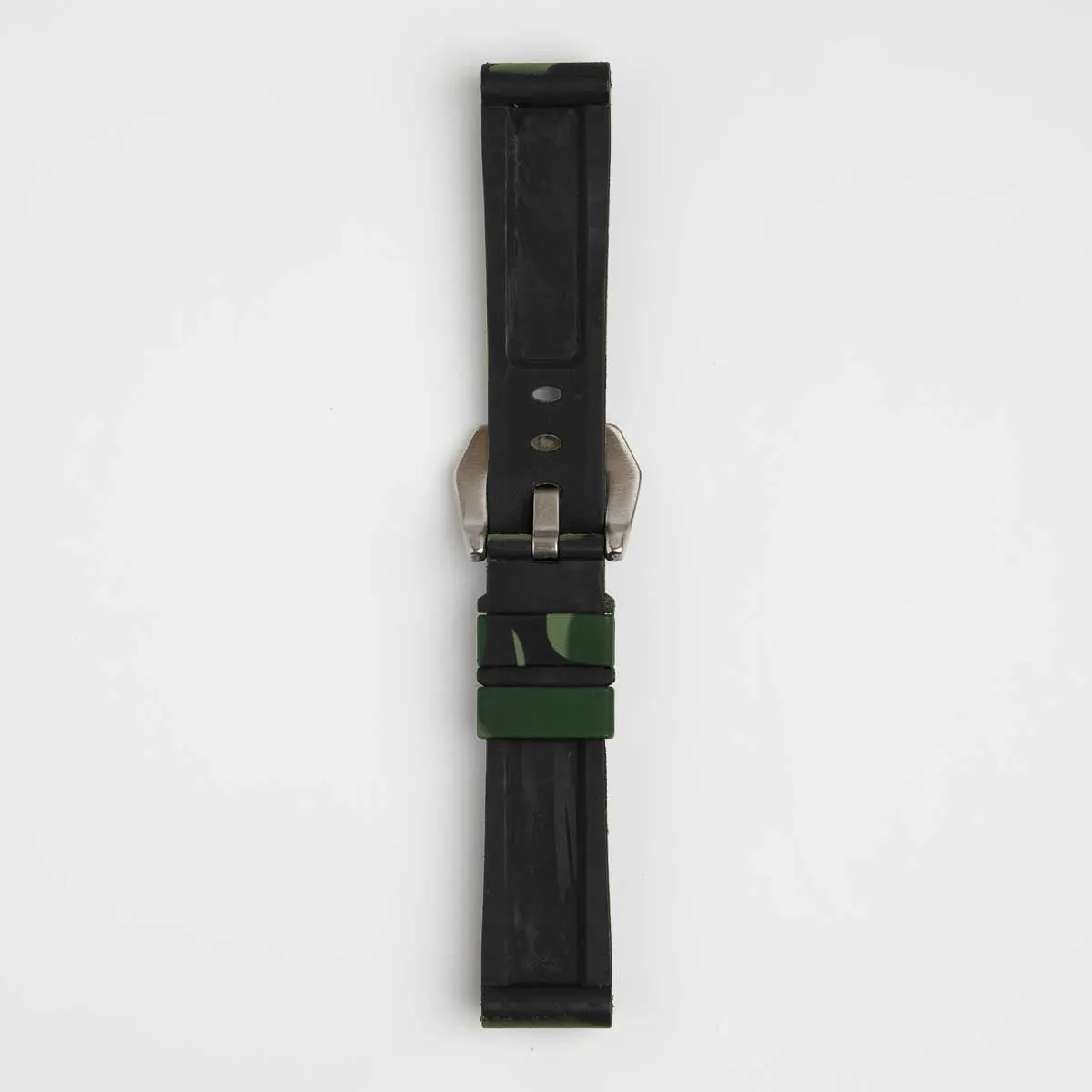 Submerge Camo Silicone Green Watch Strap