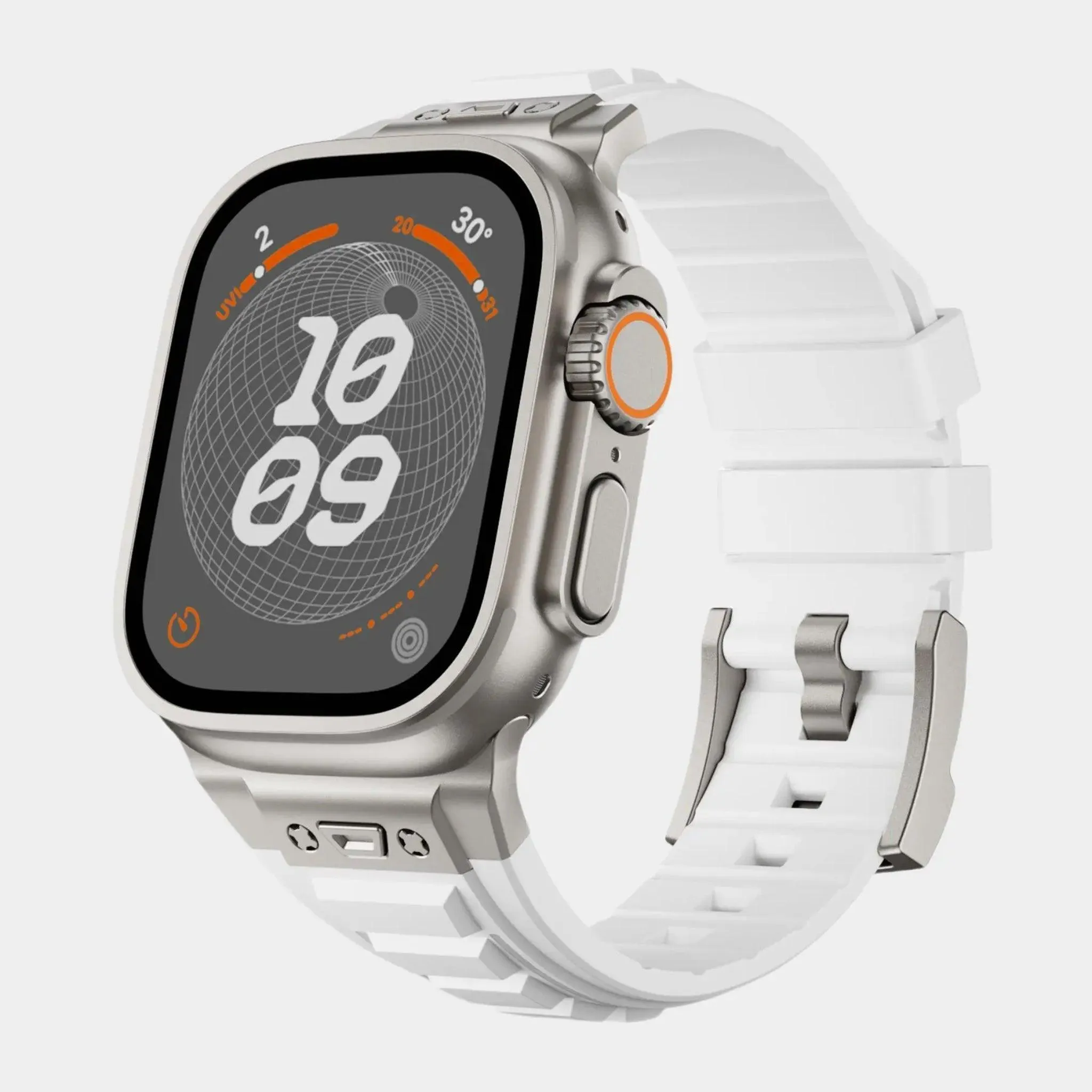 Tactical Silicone Band for Apple Watch Ultra 2/1 49mm