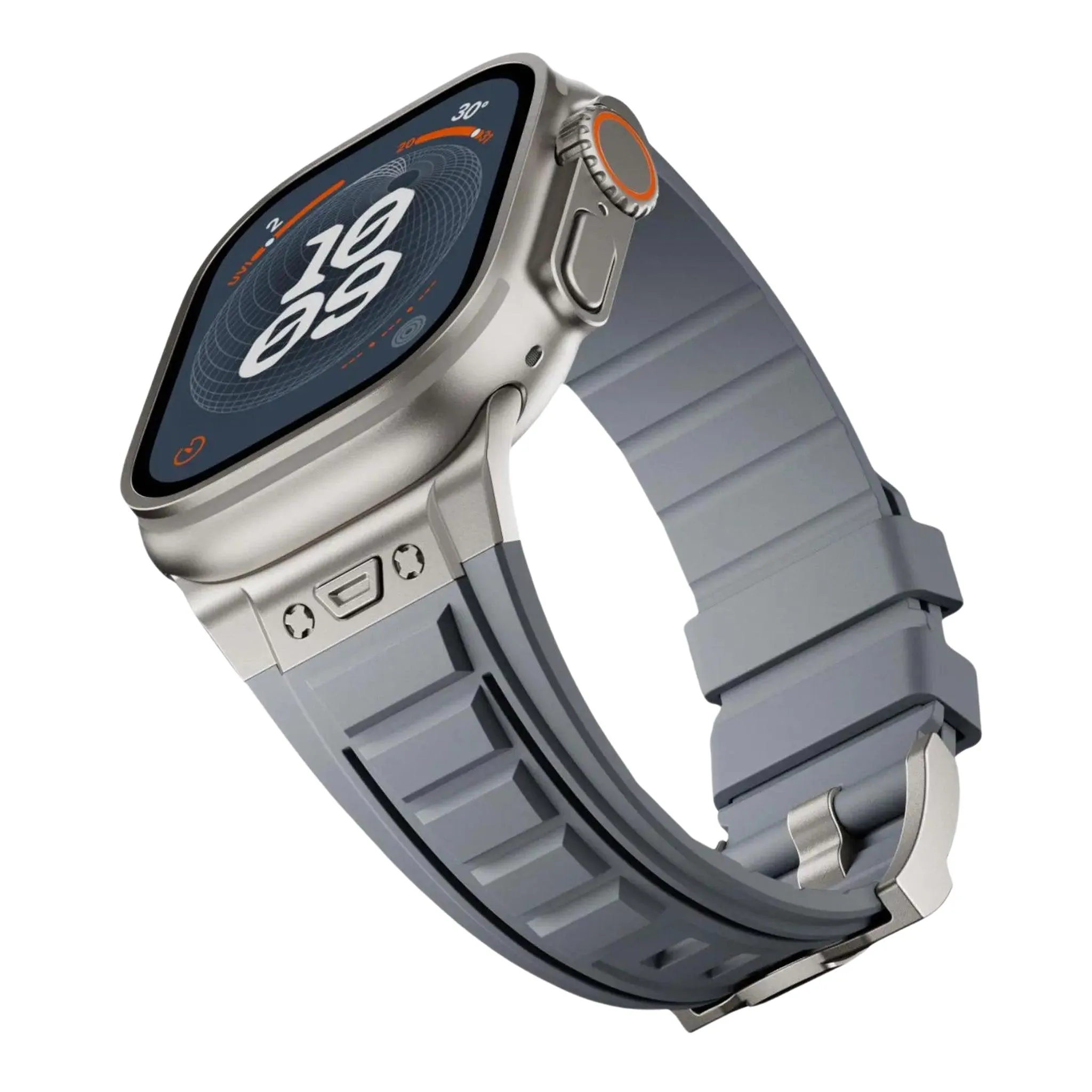 Tactical Silicone Band for Apple Watch Ultra 2/1 49mm