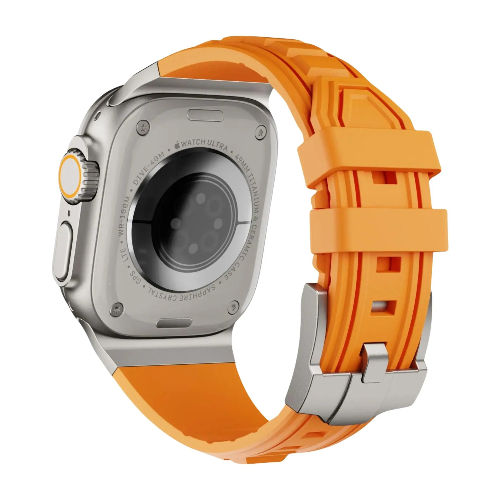 Tactical Silicone Band for Apple Watch Ultra 2/1 49mm