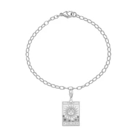 The Sun Tarot Starter Charm Bracelet