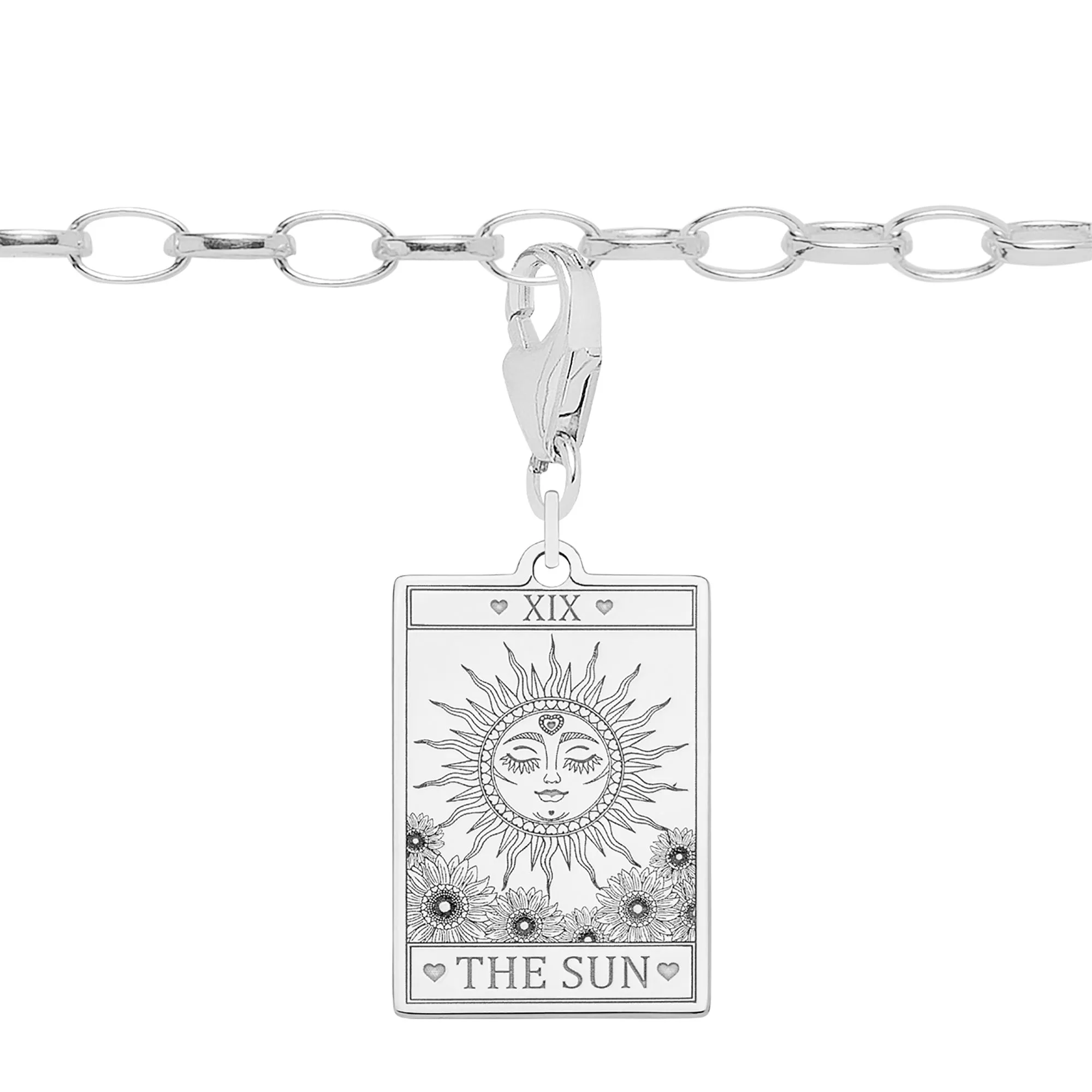 The Sun Tarot Starter Charm Bracelet