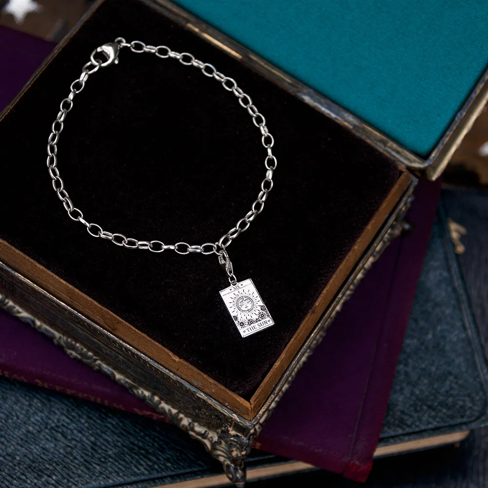 The Sun Tarot Starter Charm Bracelet