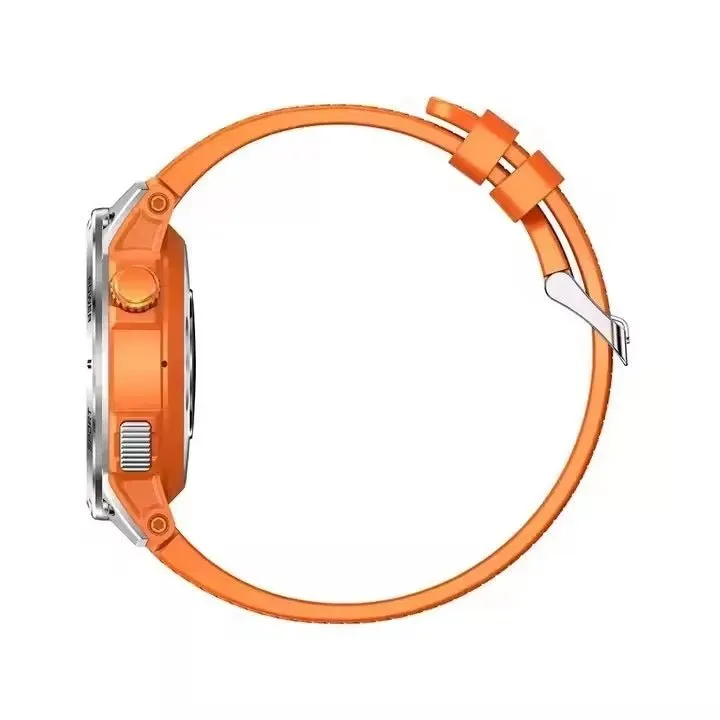 TUTT NX18 Pro GPS AMOLED Metal Rugged Smart Watch | Compass | IP68 Waterproof | Exercise | Long Battery 128MB Memory Reloj 2 Straps | Always On Display Option
