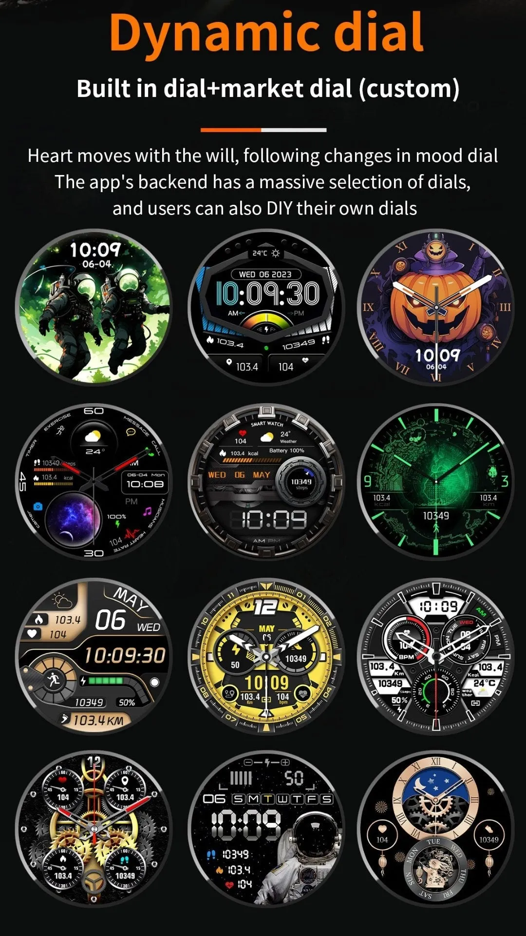 TUTT NX18 Pro GPS AMOLED Metal Rugged Smart Watch | Compass | IP68 Waterproof | Exercise | Long Battery 128MB Memory Reloj 2 Straps | Always On Display Option