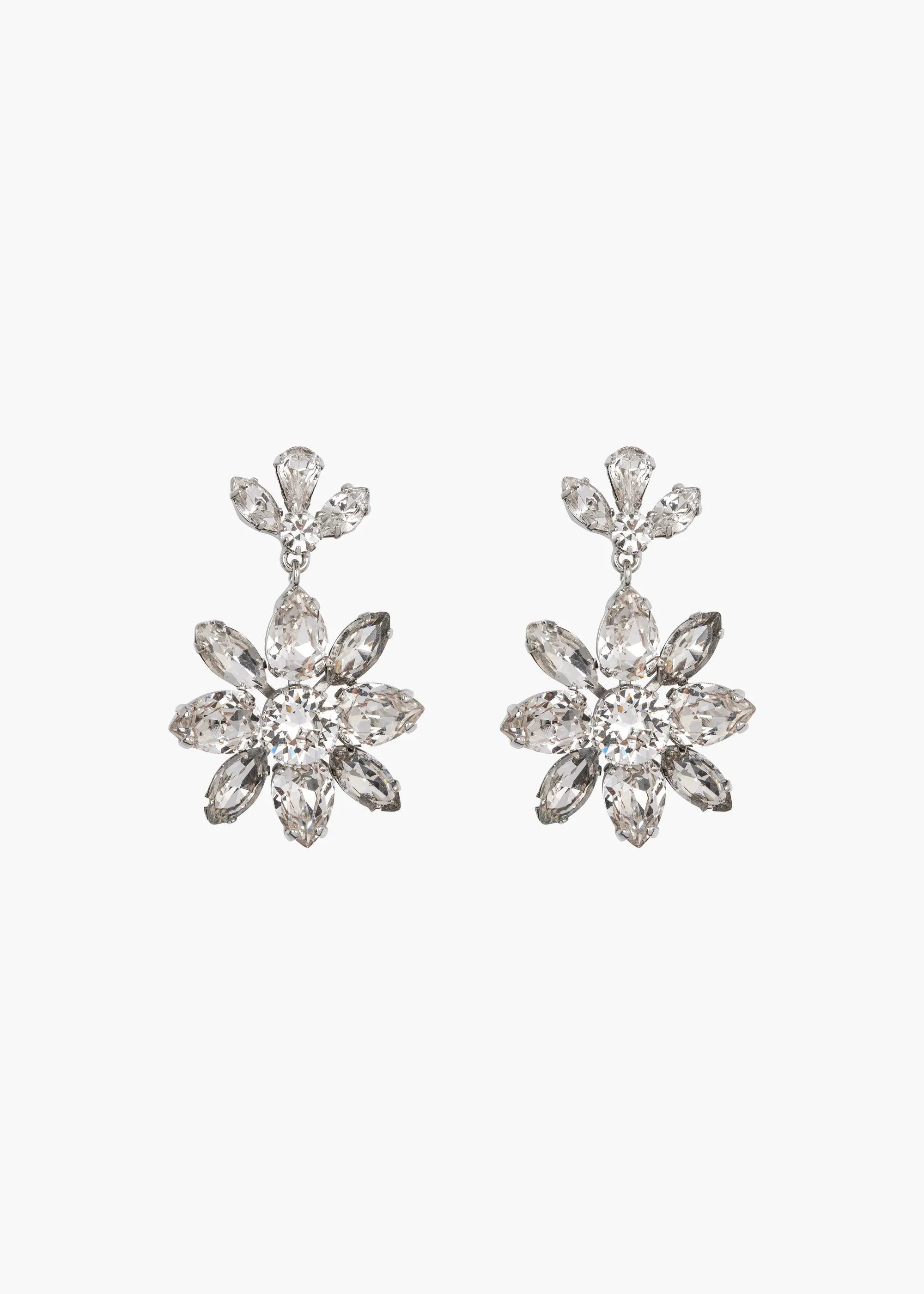 Vienna Earrings -- Crystal