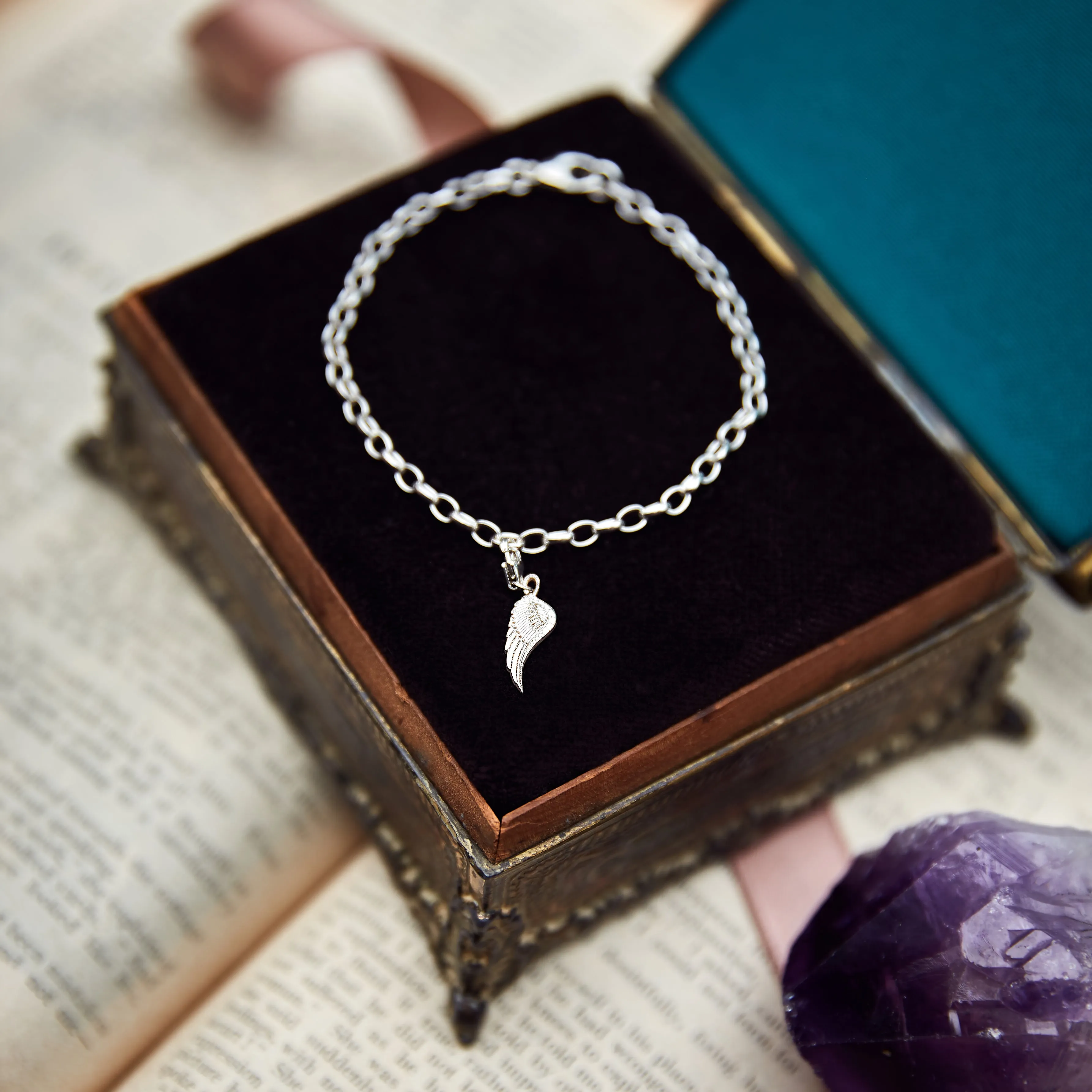 Wing Starter Charm Bracelet