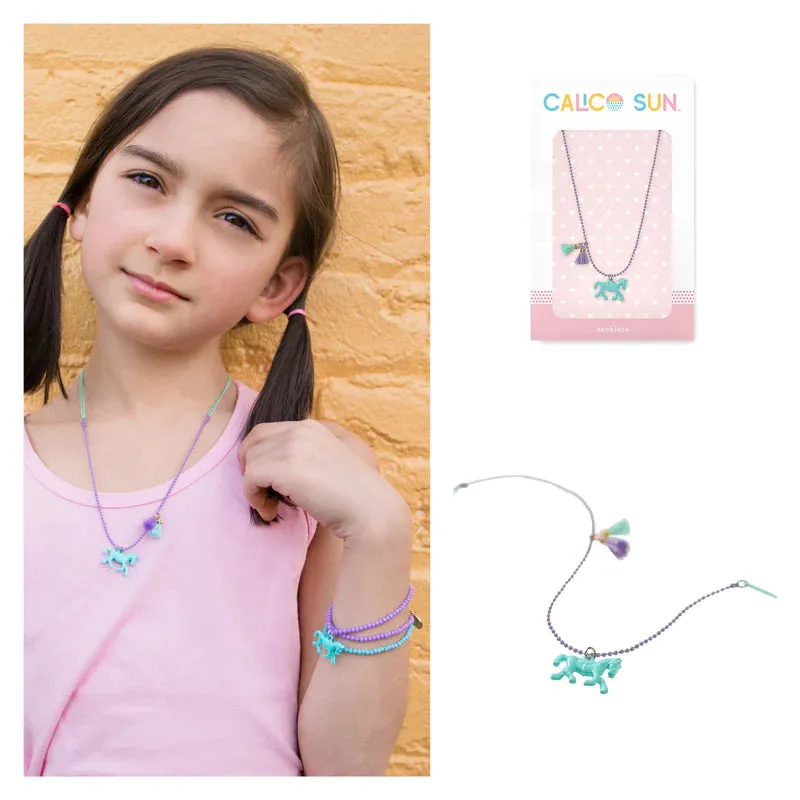 zoe necklace - horse